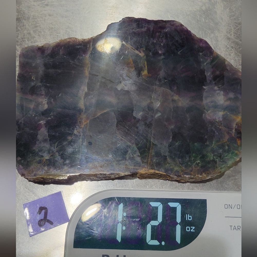 FluoriteβSlabβ - Picture 13 of 13